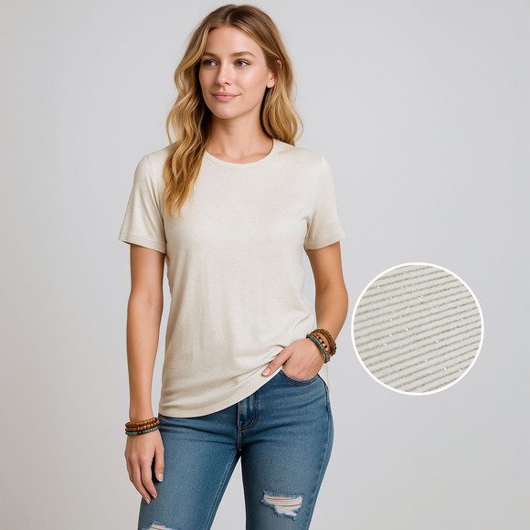 Nine West Soft Spun Daisy Dew T Shirt Sz M - Picture 1 of 8